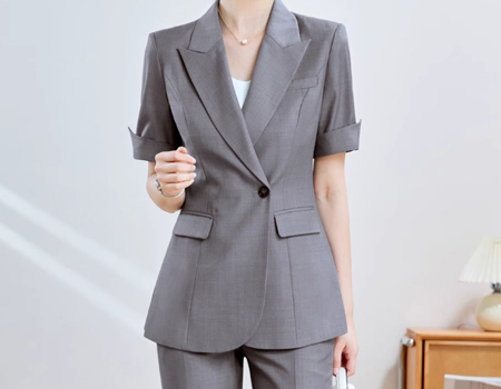 短袖女西服
